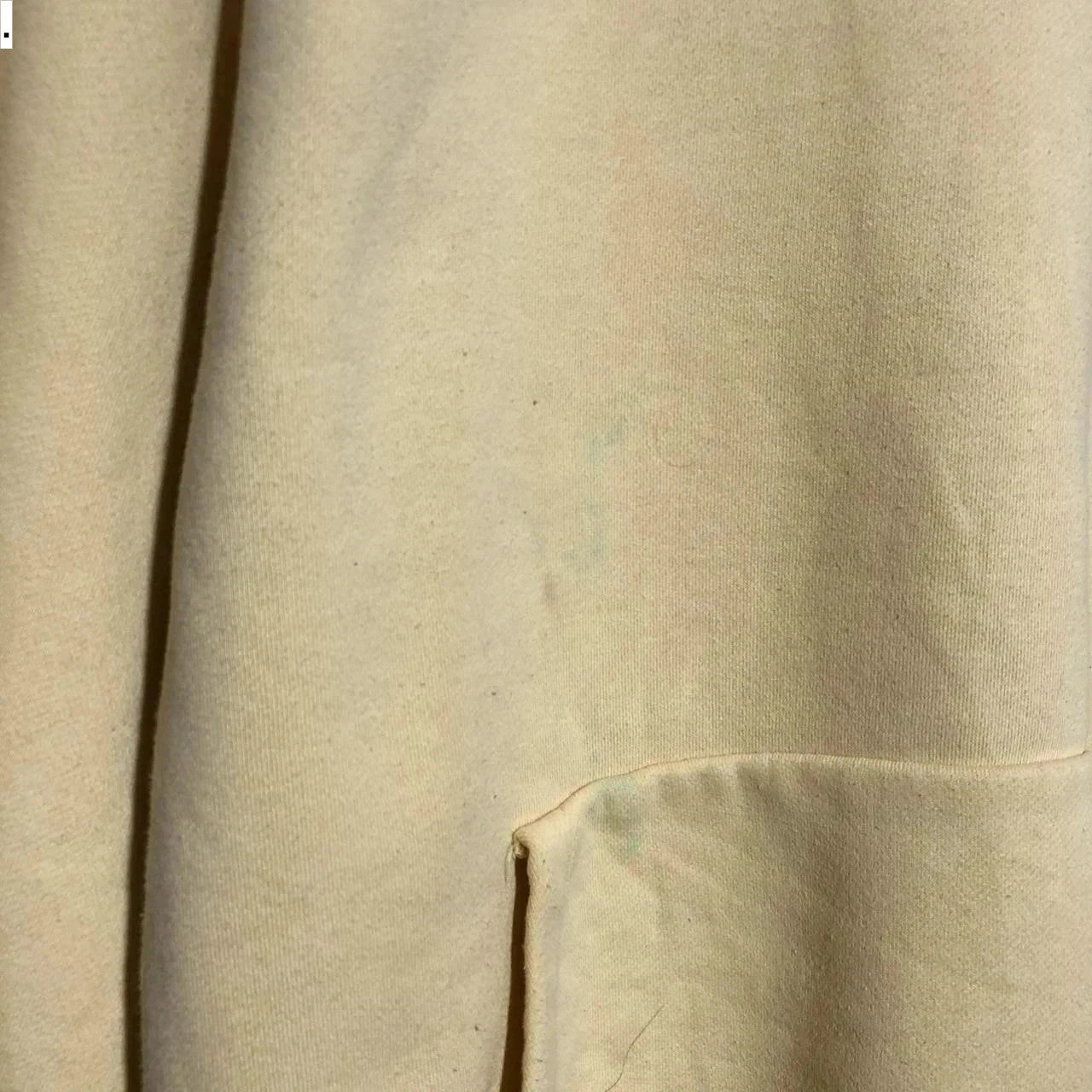 Yellow Essentials Fear of God Blank Hoodie - Large