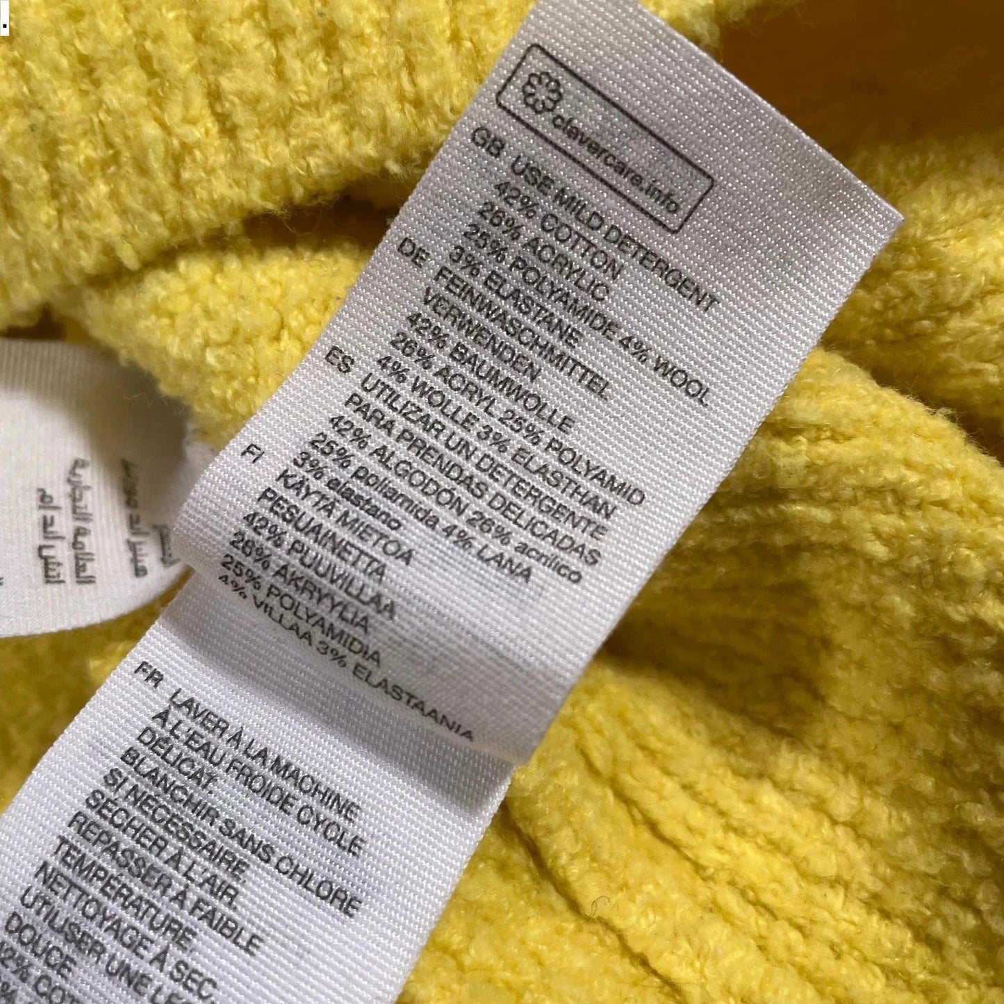 Yellow Paris Atelier Knitted Jumper - Medium