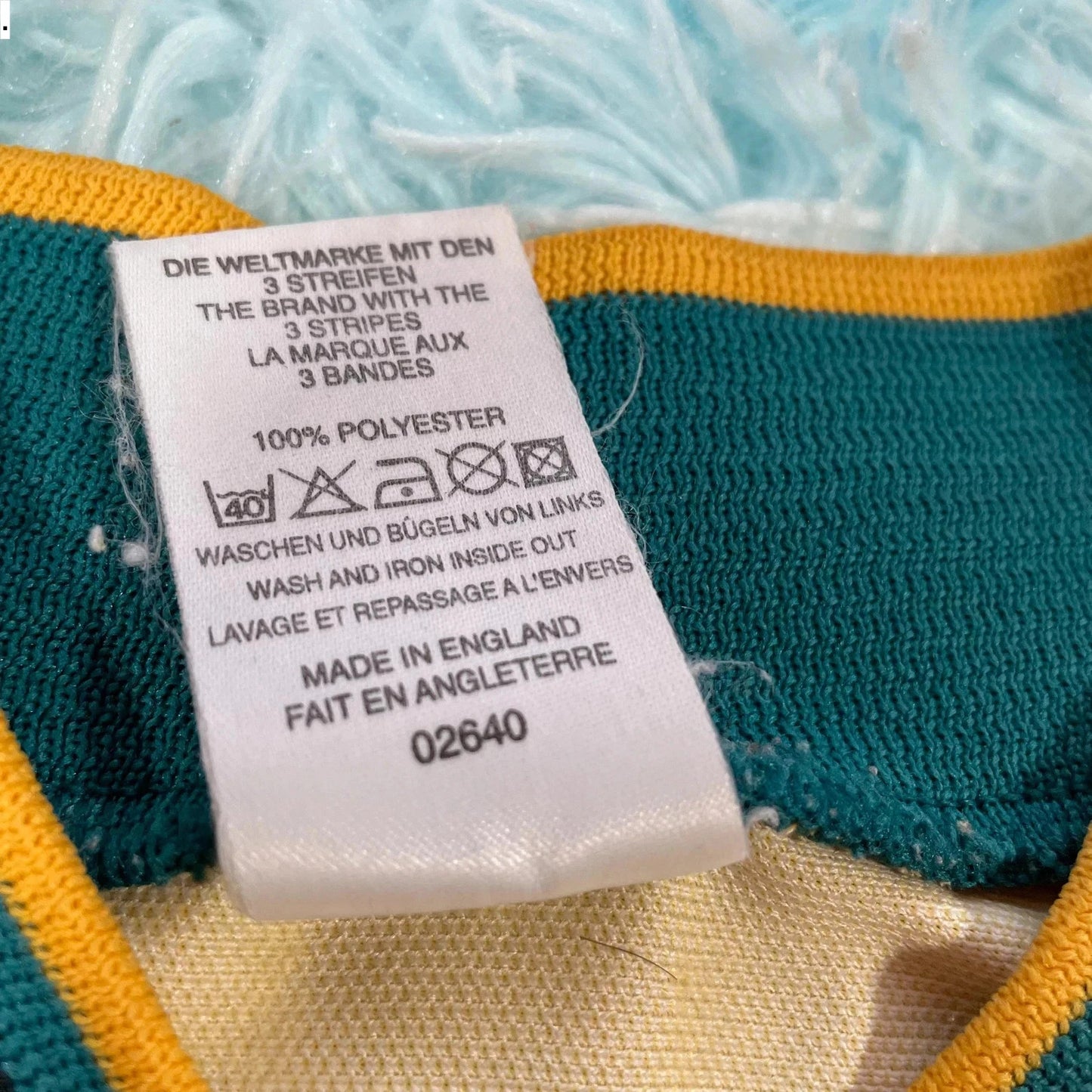 Vintage 90s Yellow Adidas Football Shirt - XL