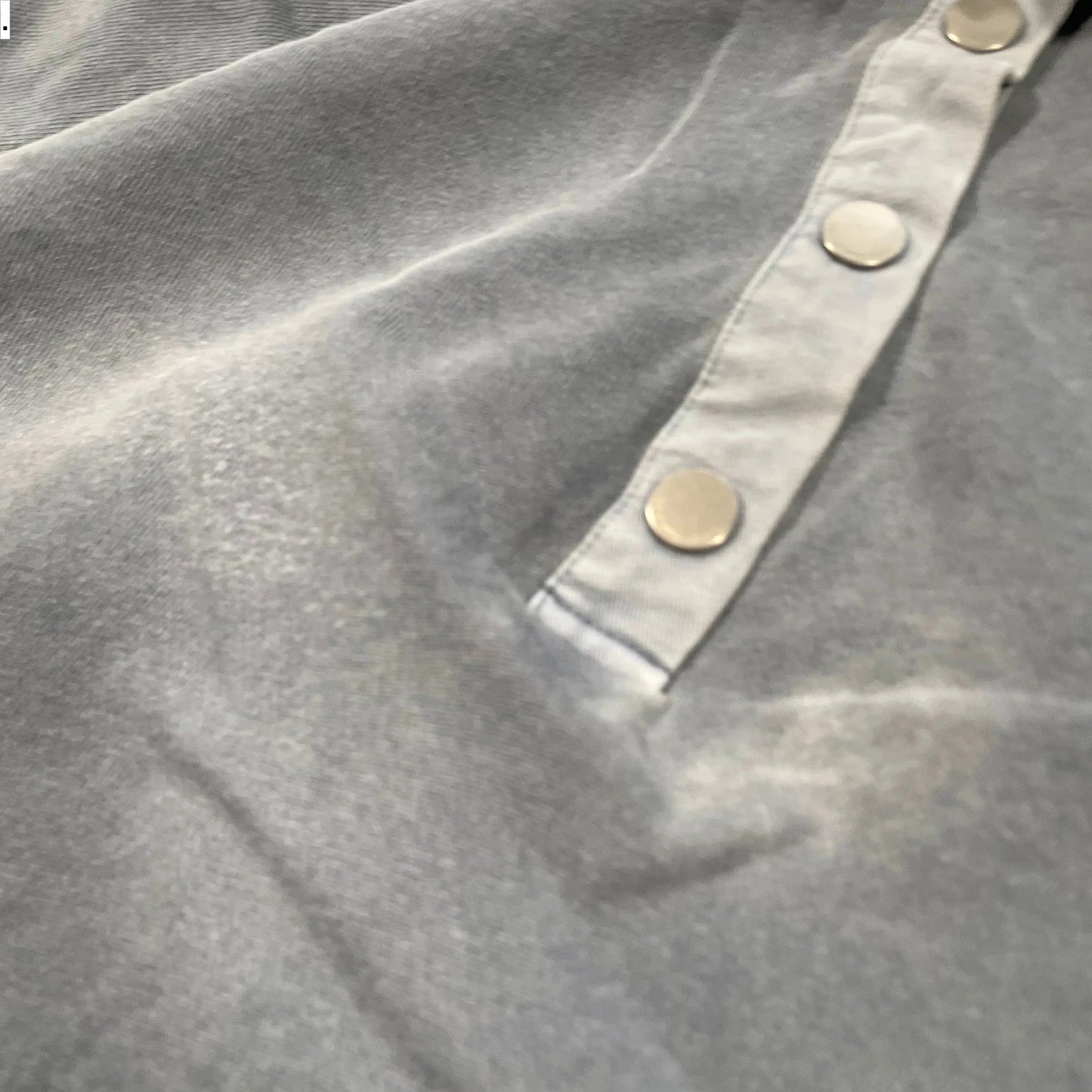 Grey Calvin Klein Cropped Sweatshirt - Large