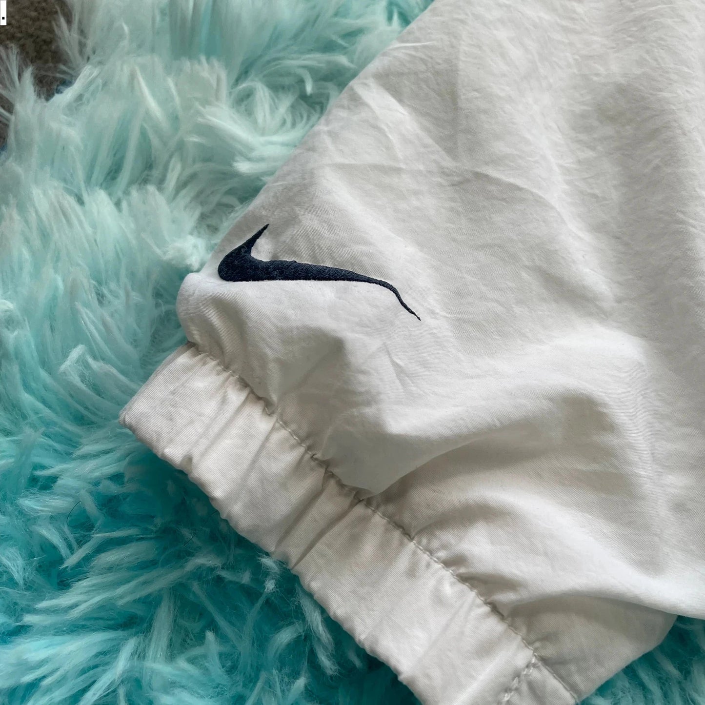 Vintage 90s White Nike Court Track Jacket - XL