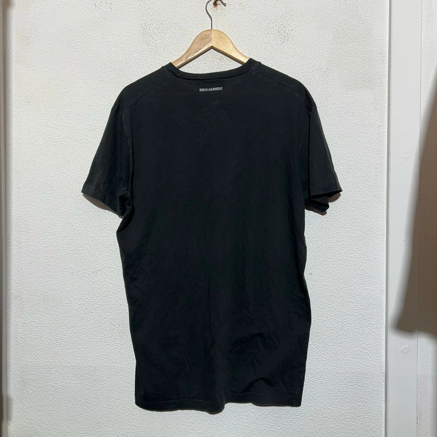 Black DSquared2 Graphic T Shirt - XL