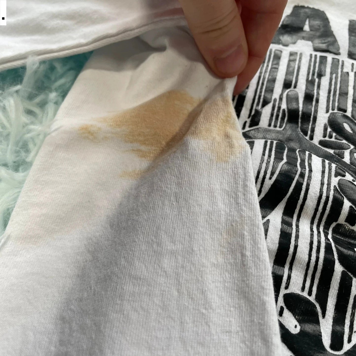 Vintage 90s White Sarkodie Rap T Shirt - Medium