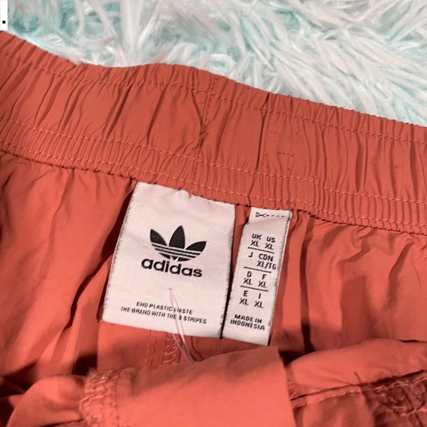 Orange Adidas Running Shorts - XL