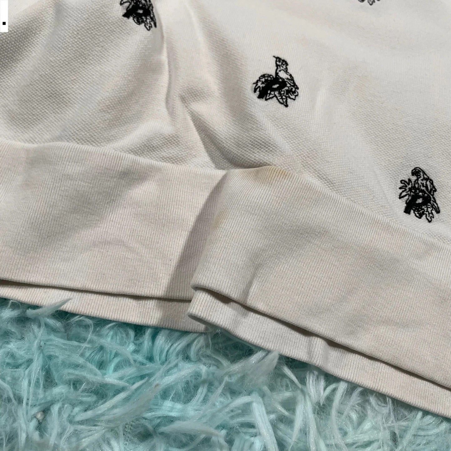 White Palace Long Sleeve Polo Shirt - XL