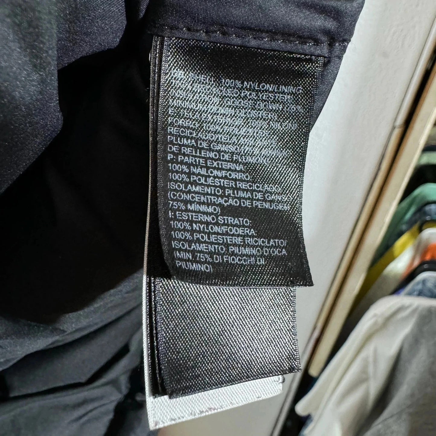 Black The North Face Nupste Gilet Jacket 700 Down - Medium