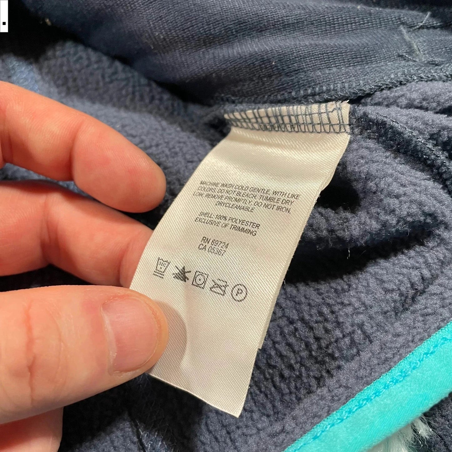 Grey Columbia Full Zip Hoodie Fleece - Womens Medium