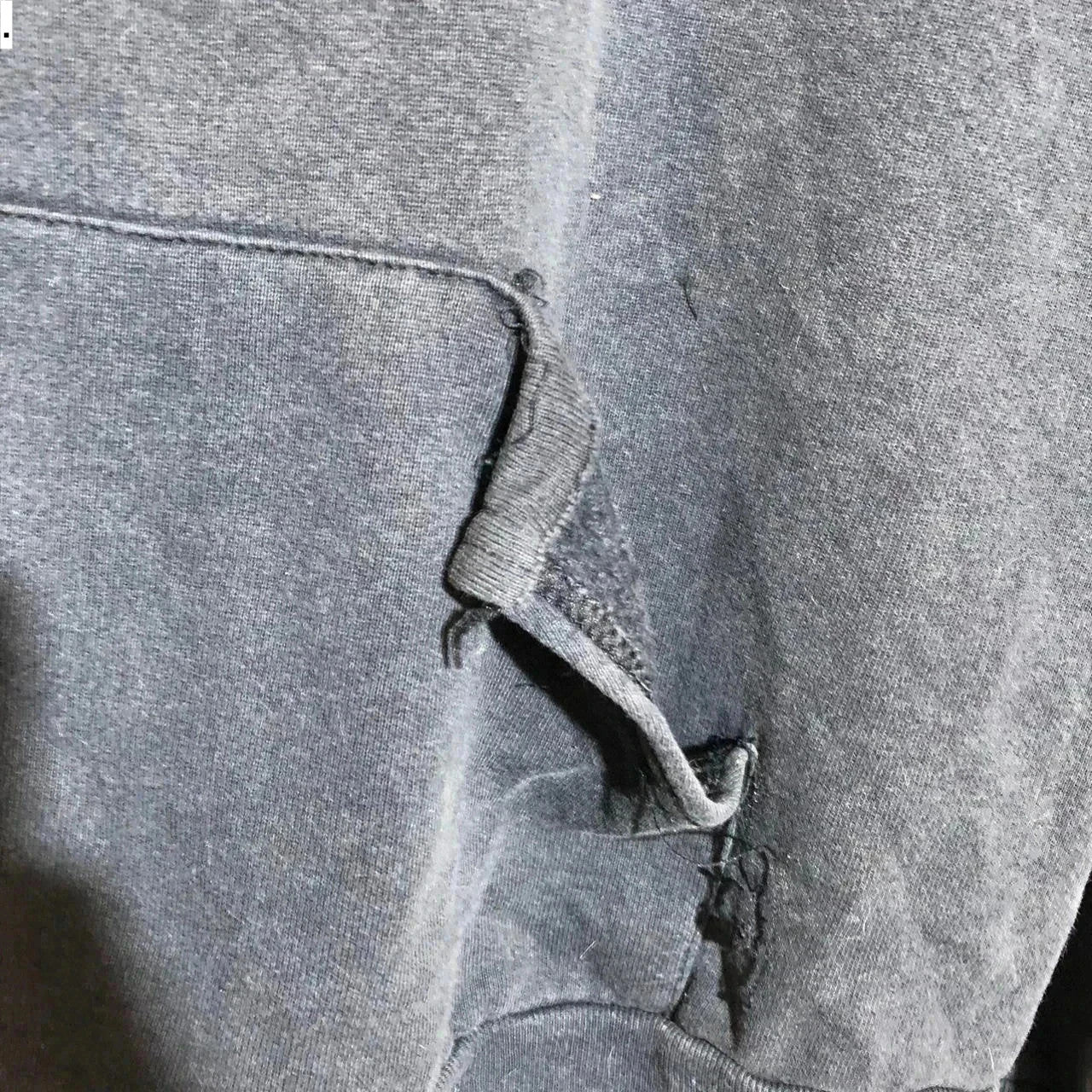 Vintage 90s Black Fugazi Band Hoodie Screen Stars - XL