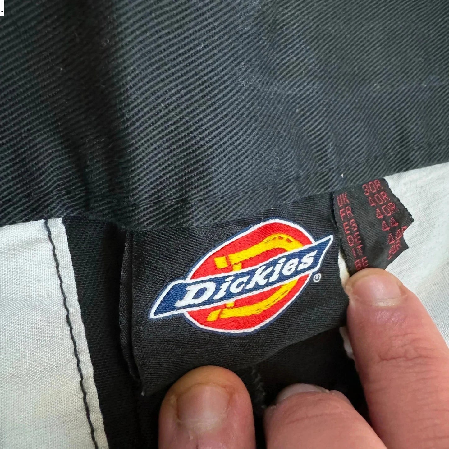 Black Dickies Workwear Cargo Trousers - 30W