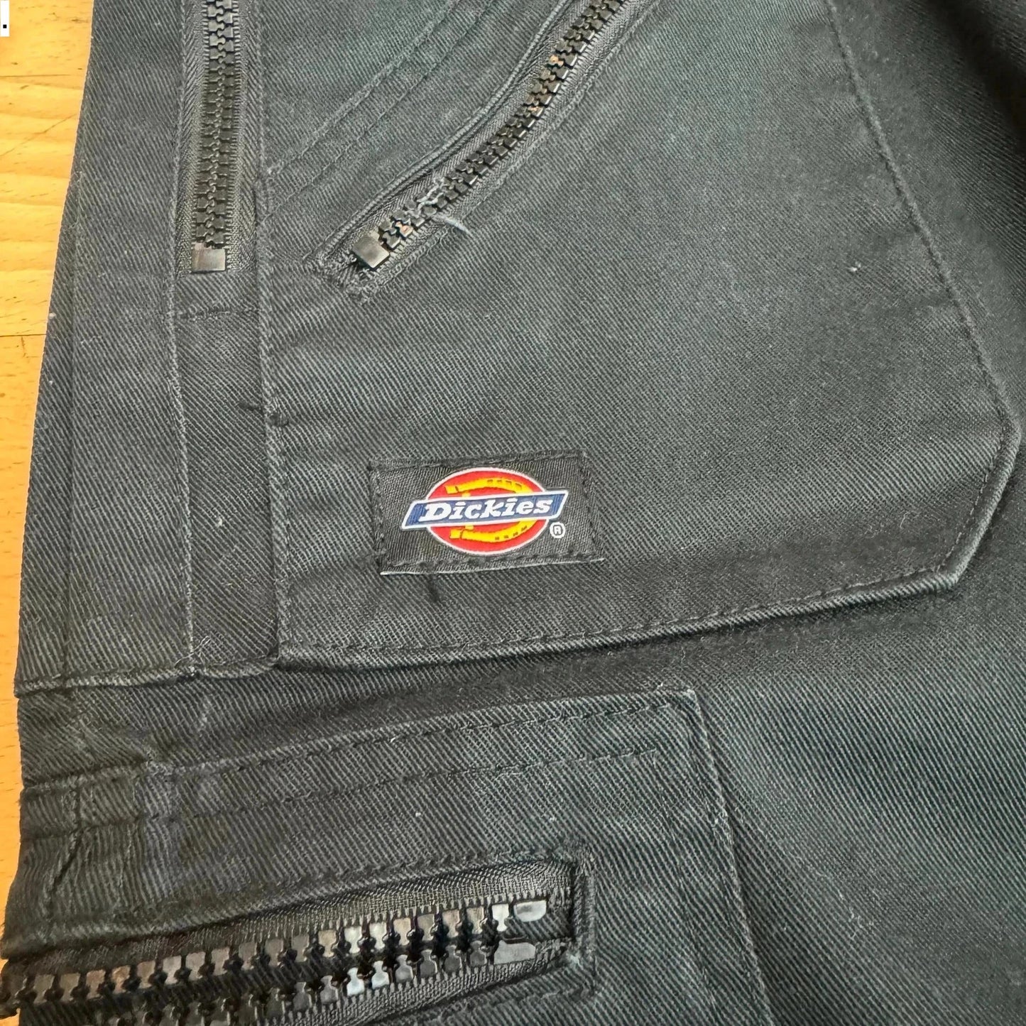 Black Dickies Workwear Cargo Trousers - 30W