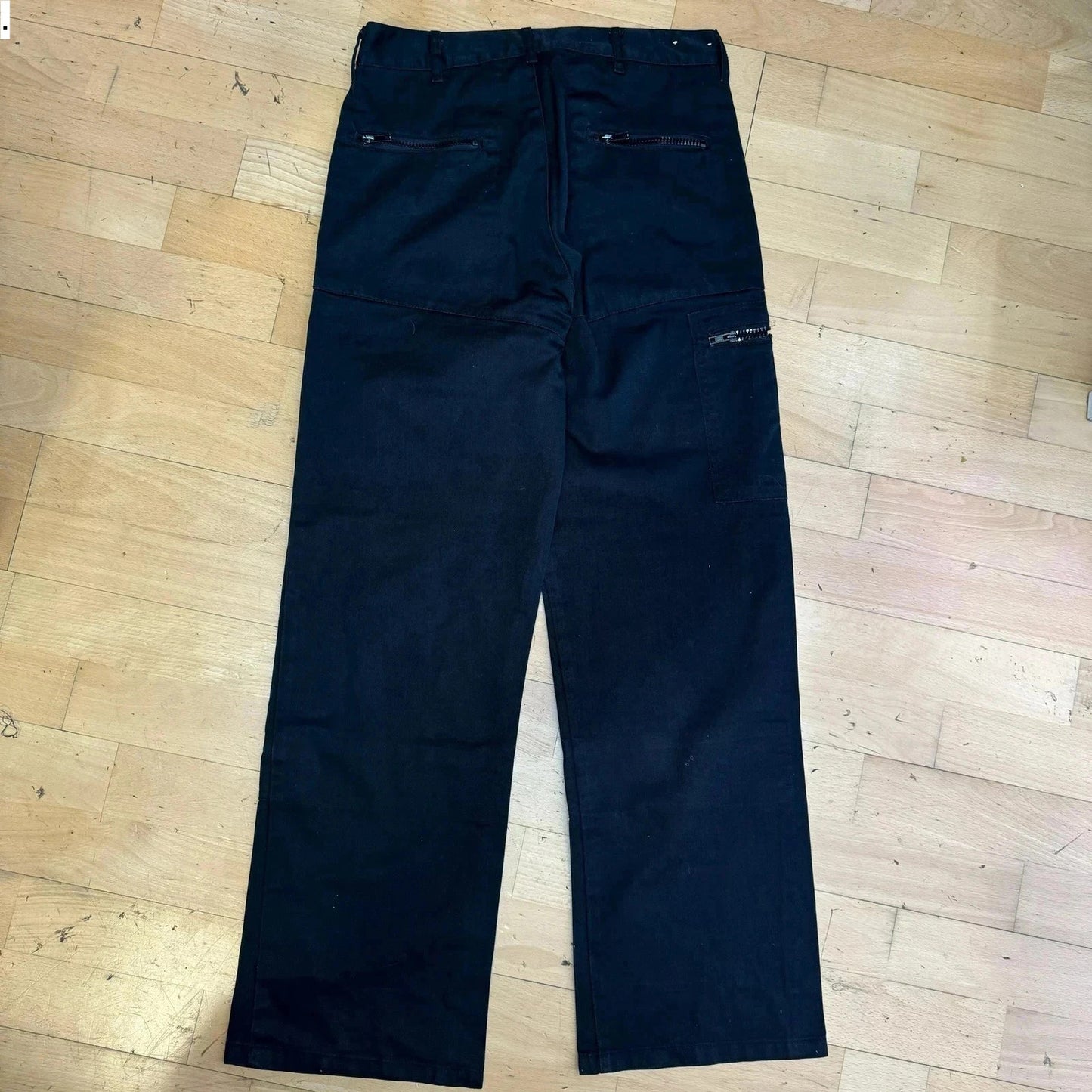 Black Dickies Workwear Cargo Trousers - 30W