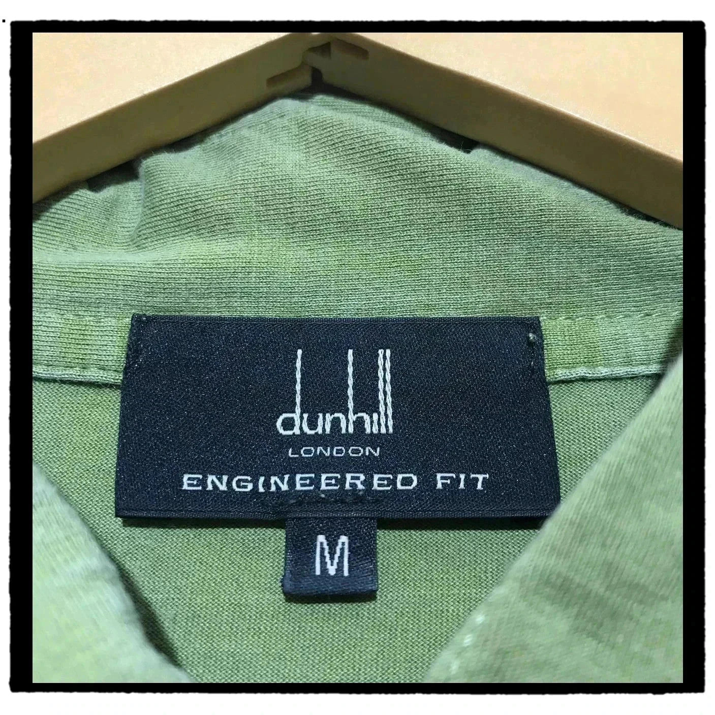 Green Dunhill Polo Shirt - Medium