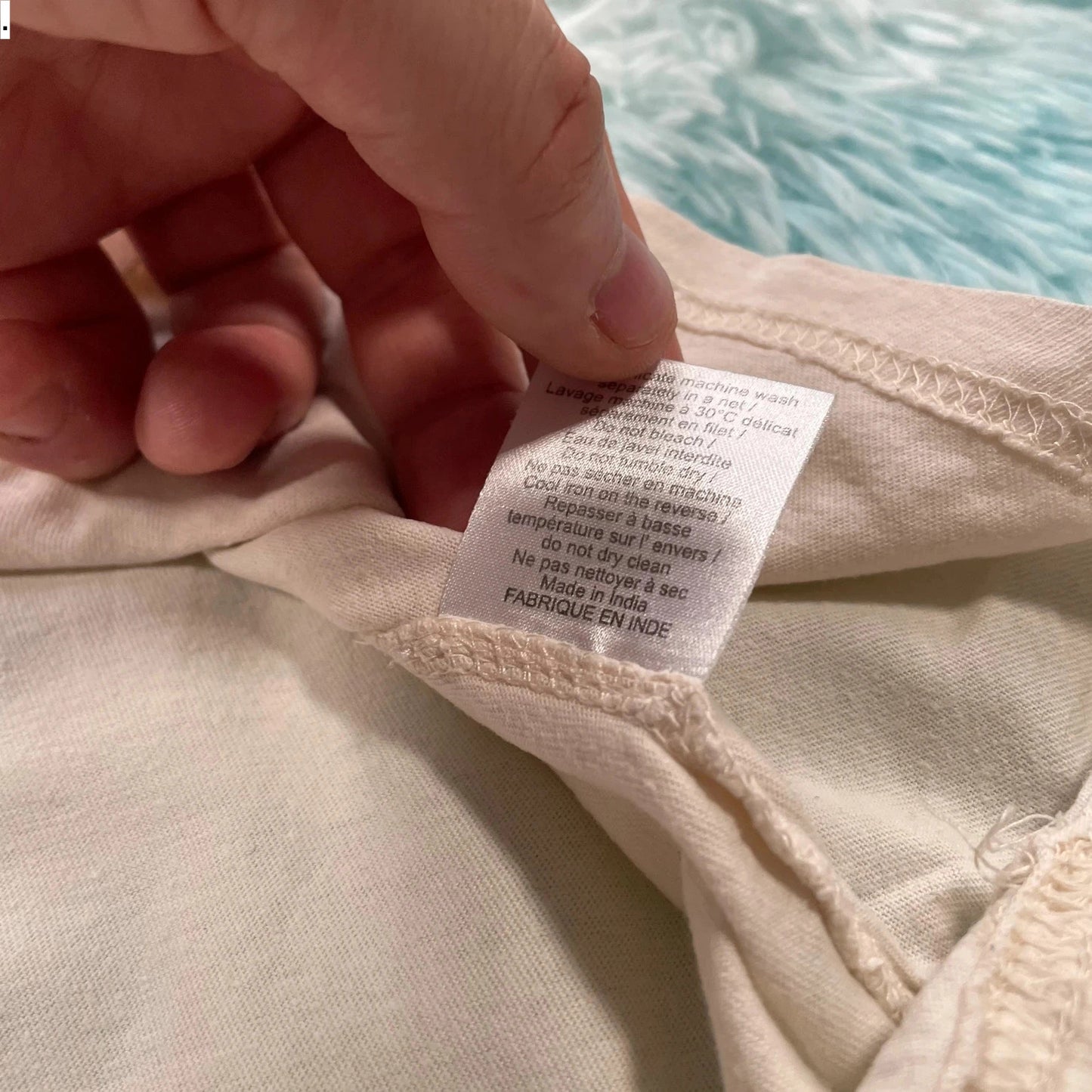 Vintage 00s White Vogue T Shirt - One Size