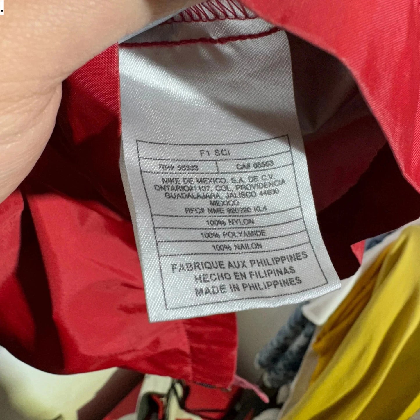 Vintage 00s Red Nike Windbreaker - Large