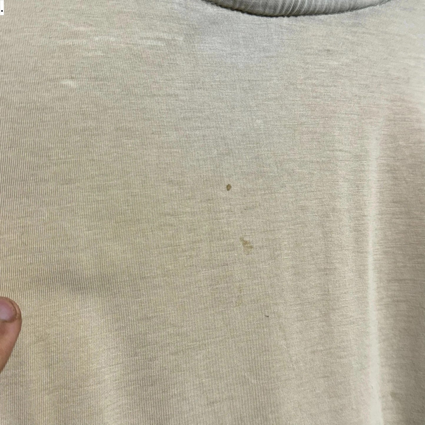 Vintage Beige Adidas T Shirt - Large