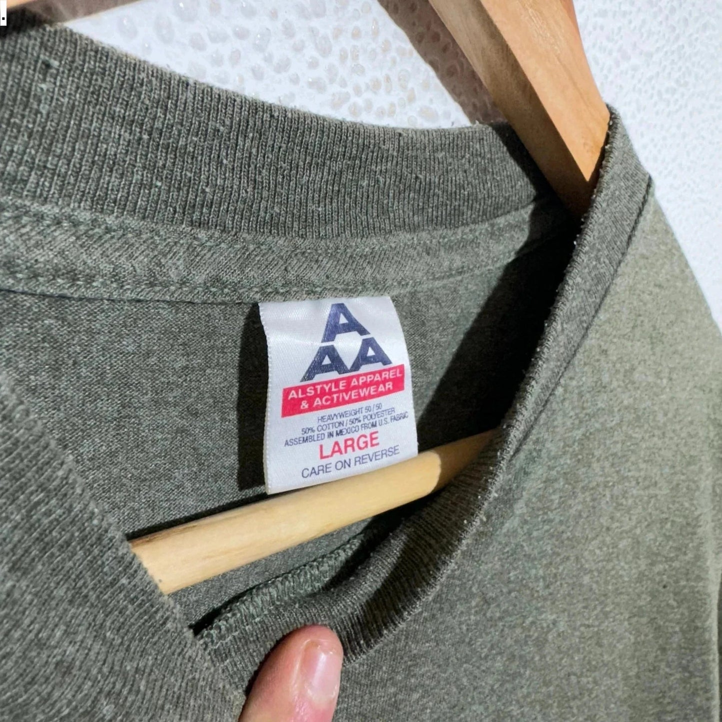 Vintage Khaki Starsailor Graphic T Shirt - Large