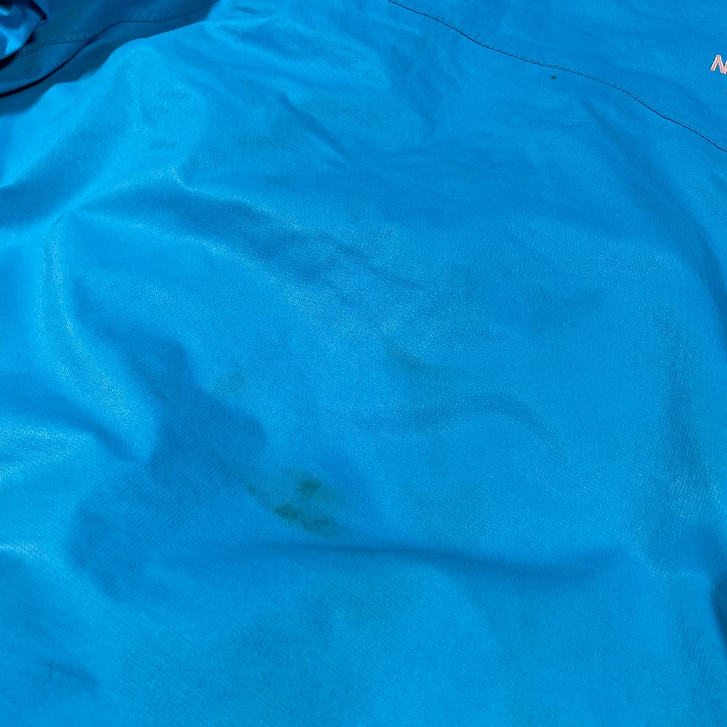 Blue & Black The North Face Gore-tex Windbreaker Jacket - Small