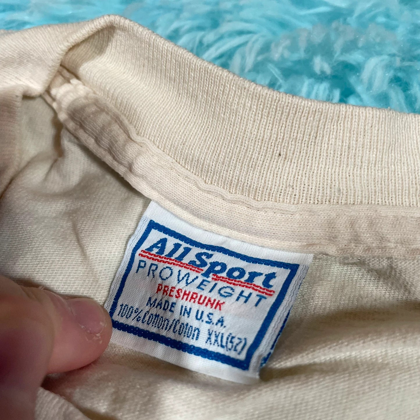 Vintage 90s White Graphic T Shirt - XXL