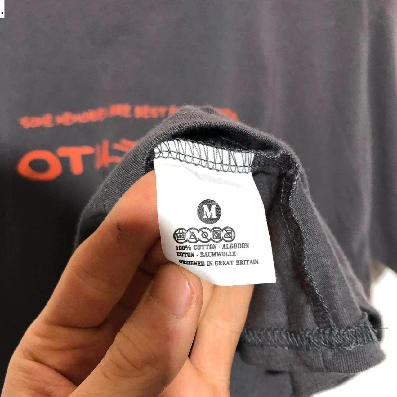 Vintage Momento Movie Promo T Shirt Dark Grey - Medium