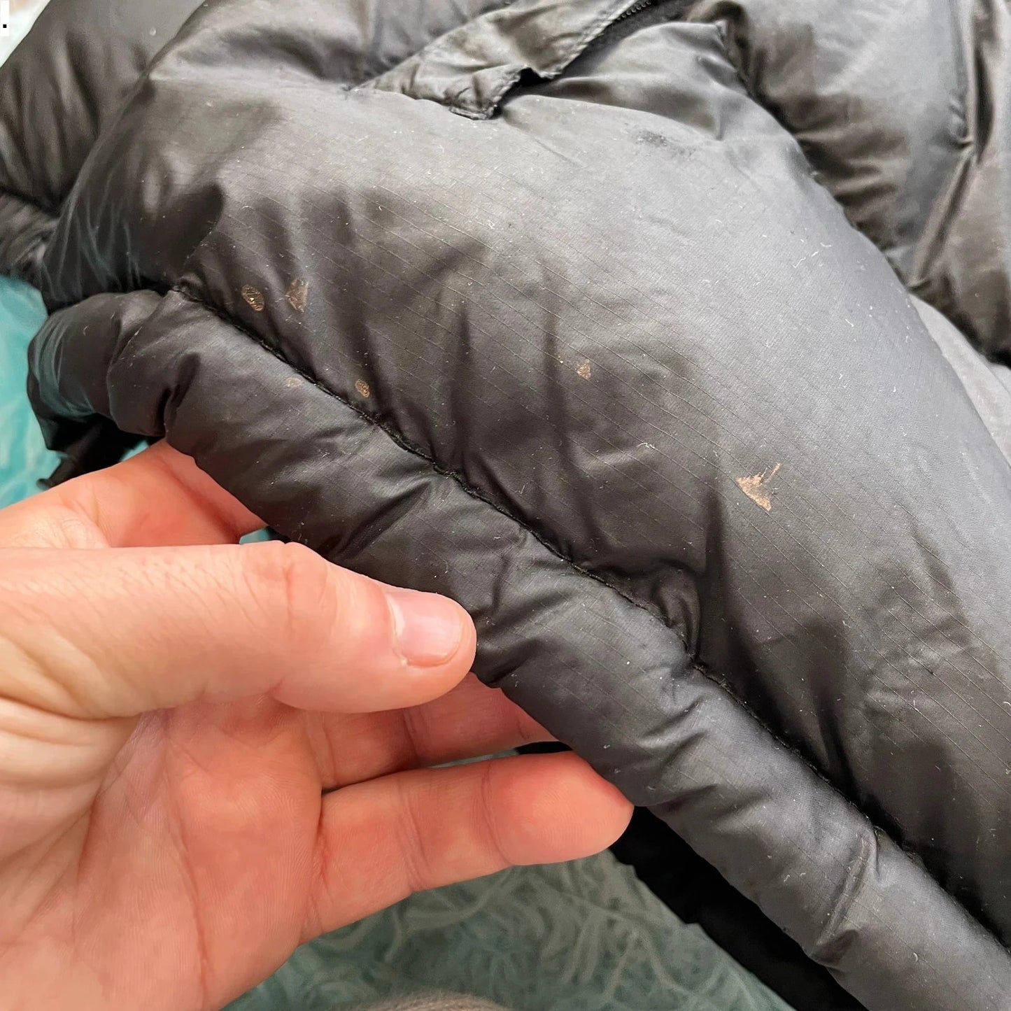 Black The North Face Nupste Puffer Jacket 700 Down - XXL