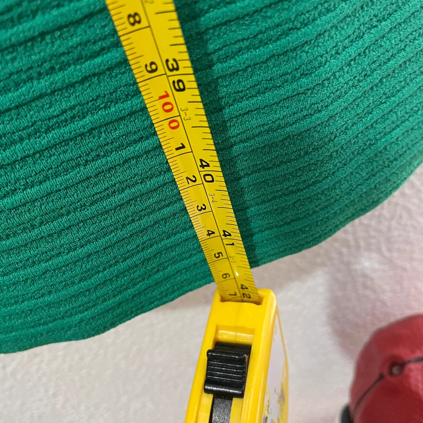 True Vintage 50s Green Long Coat Dereta - Size 12