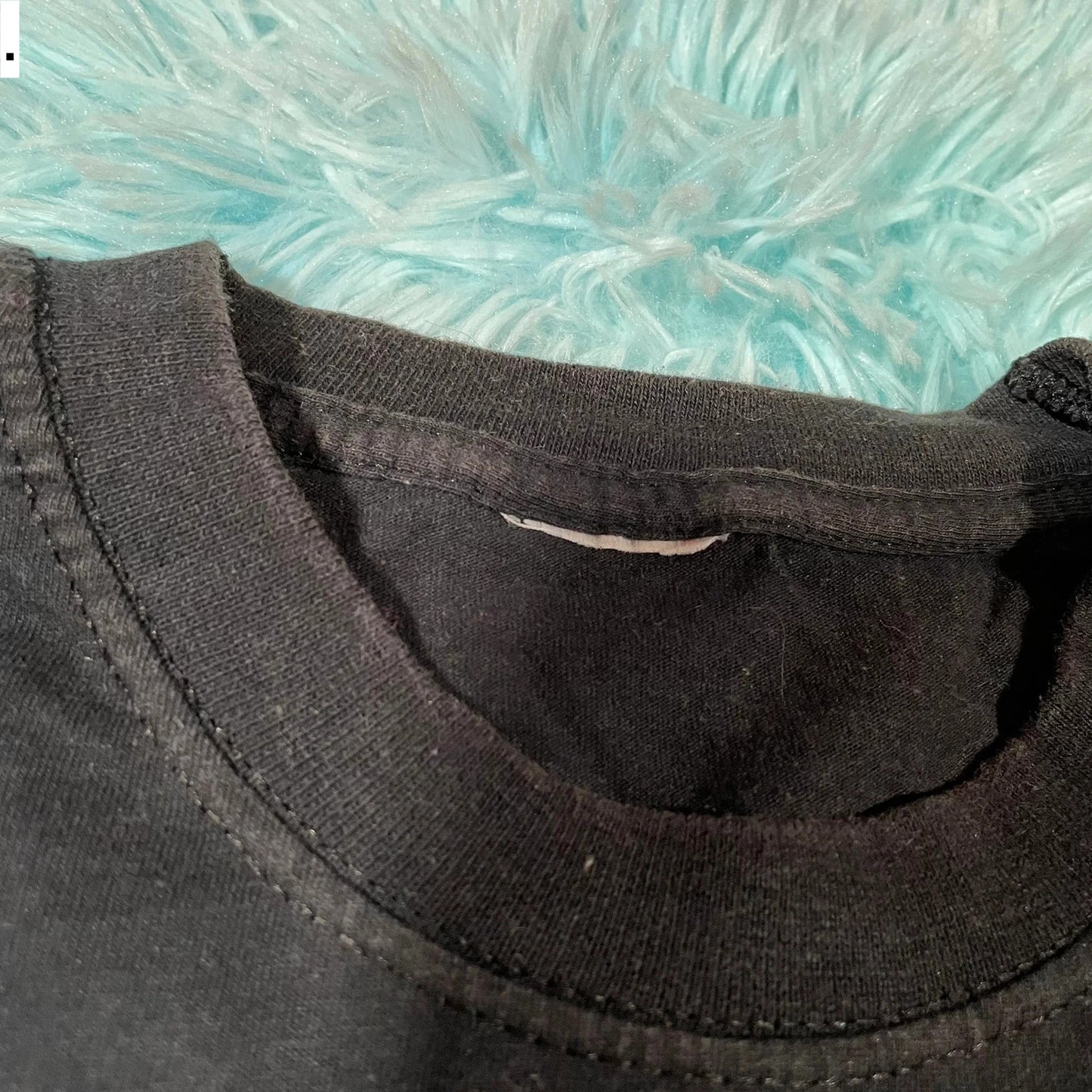 Vintage 2004 Black Interhash Graphic T Shirt - Large