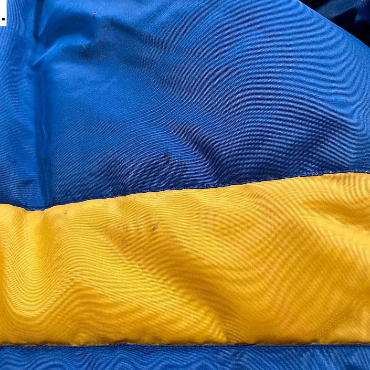 Vintage 90s Subbuteo Managers Puffer Coat - Large