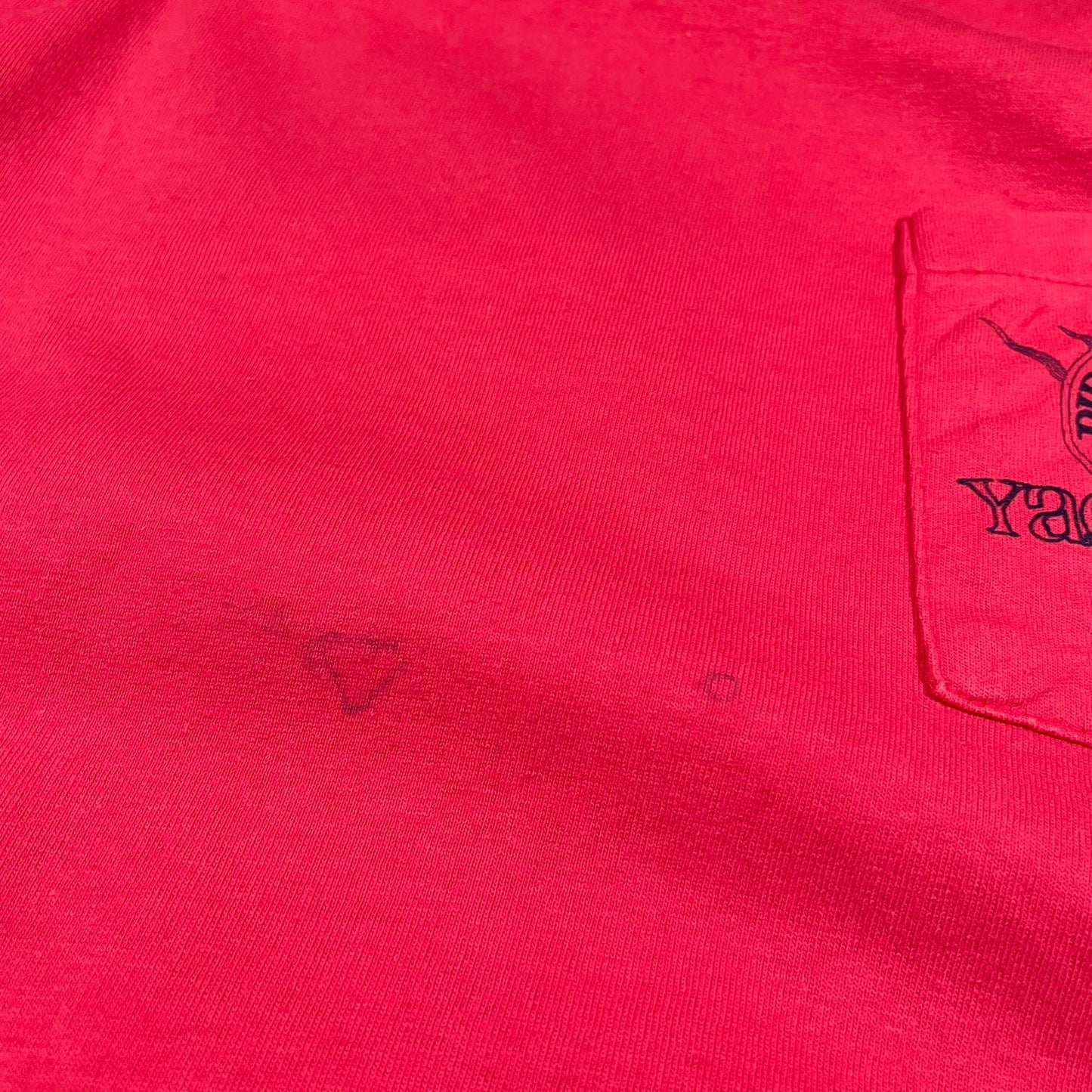 Vintage 90s Red Yacht Club Graphic T Shirt - XXL