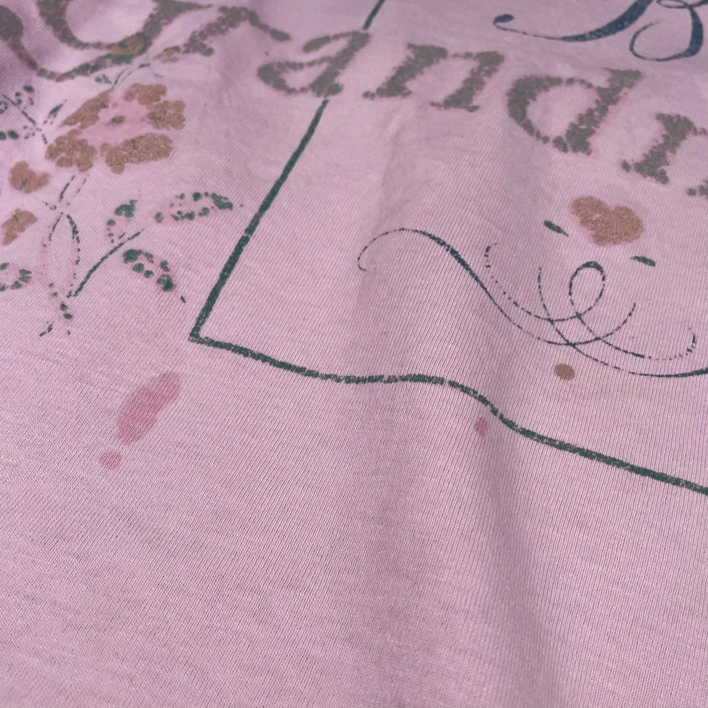 Vintage 80s Pink Grandma Graphic T Shirt - large