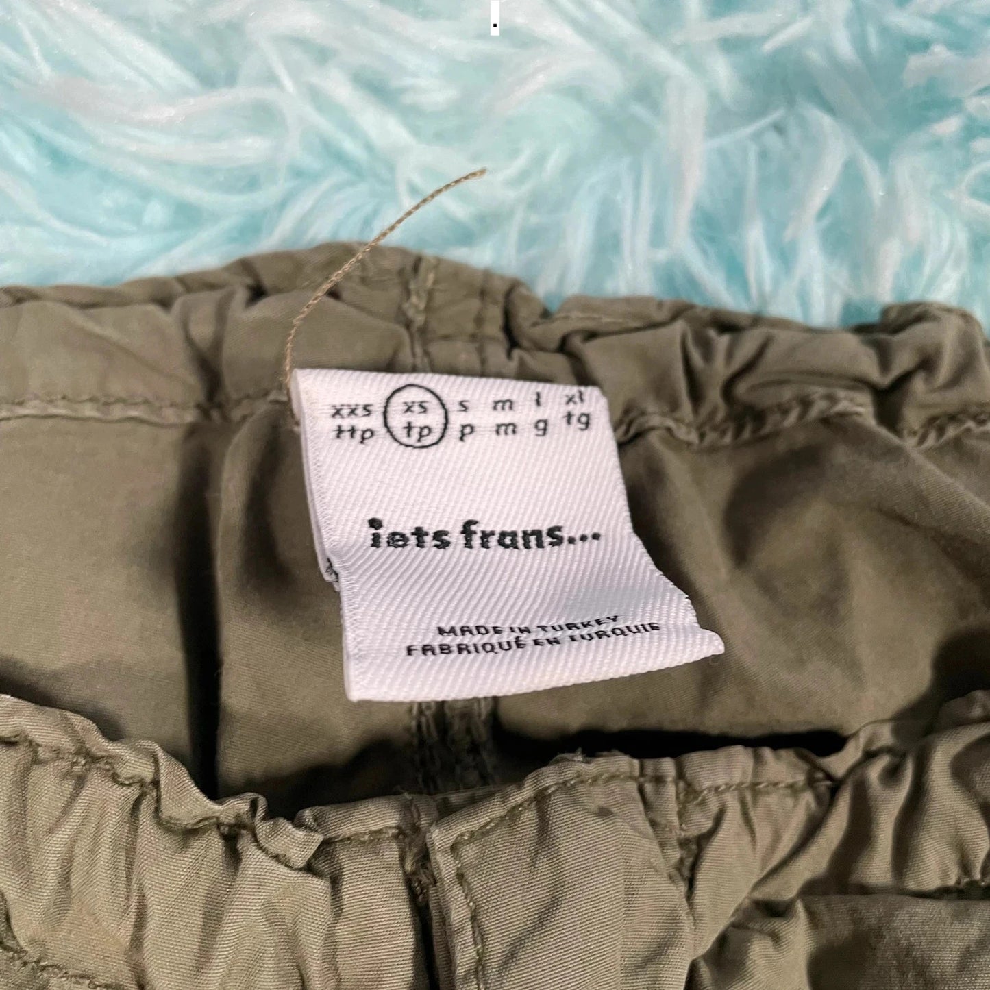 Khaki iets frans Parachute Pants Urban Outfitters - XS