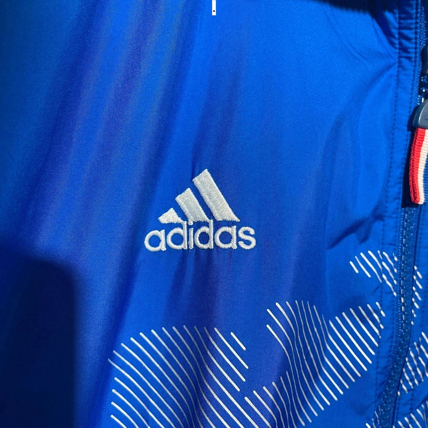 Vintage 2000 Paralympic Track Jacket Adidas Great Britain Blue - Medium