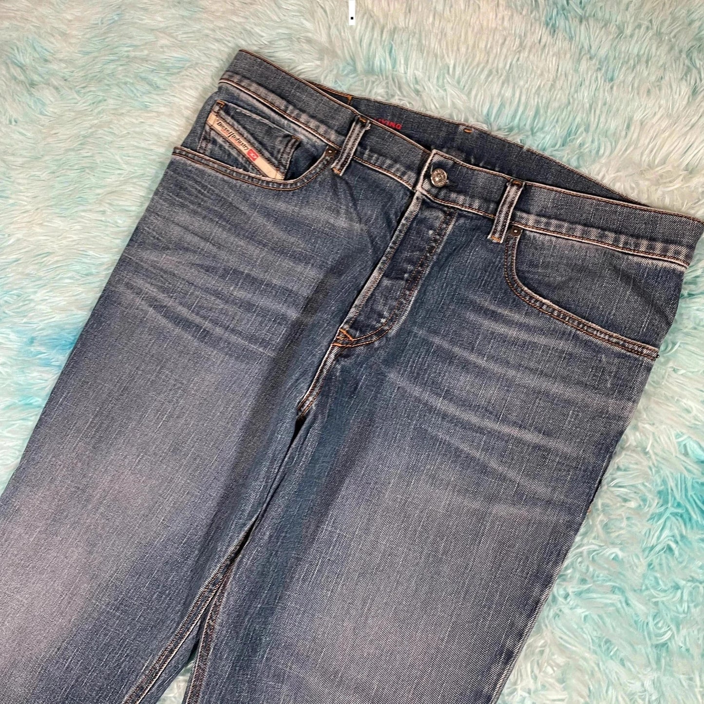 Vintage 00s Diesel Jeans straight Slim Fit - 36W 32L