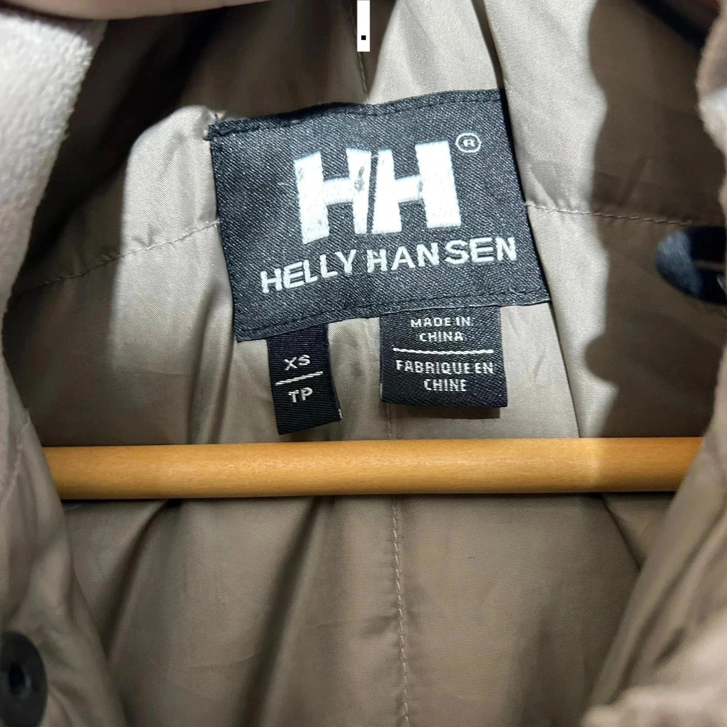 Beige Helly Hansen Puffer Jacket Gilet - XS