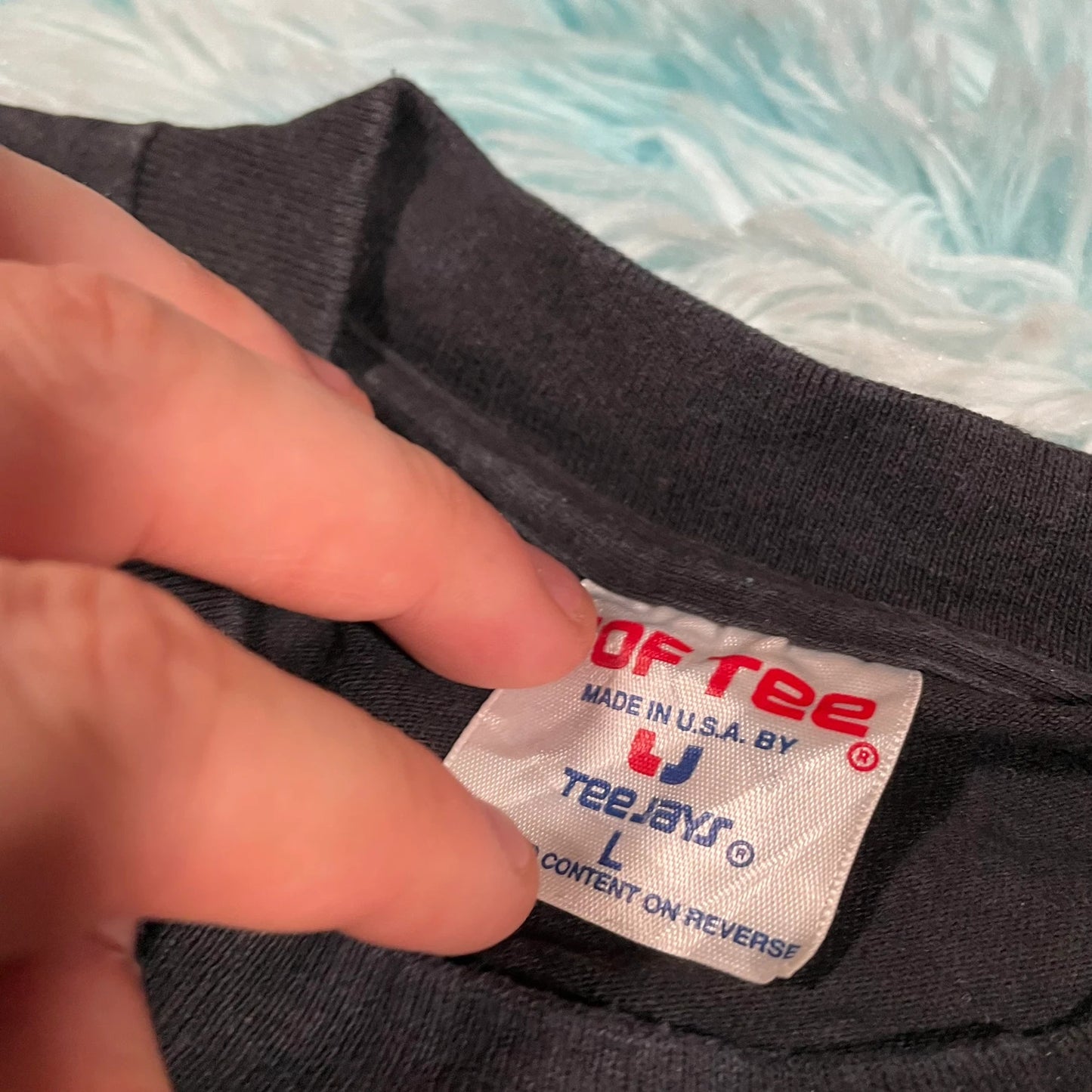 Vintage 90s Black Key Largo Florida Graphic T Shirt - Large