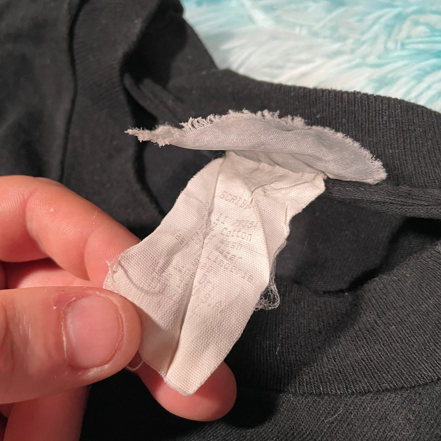 Vintage 90s Black Cat Graphic T Shirt - Large