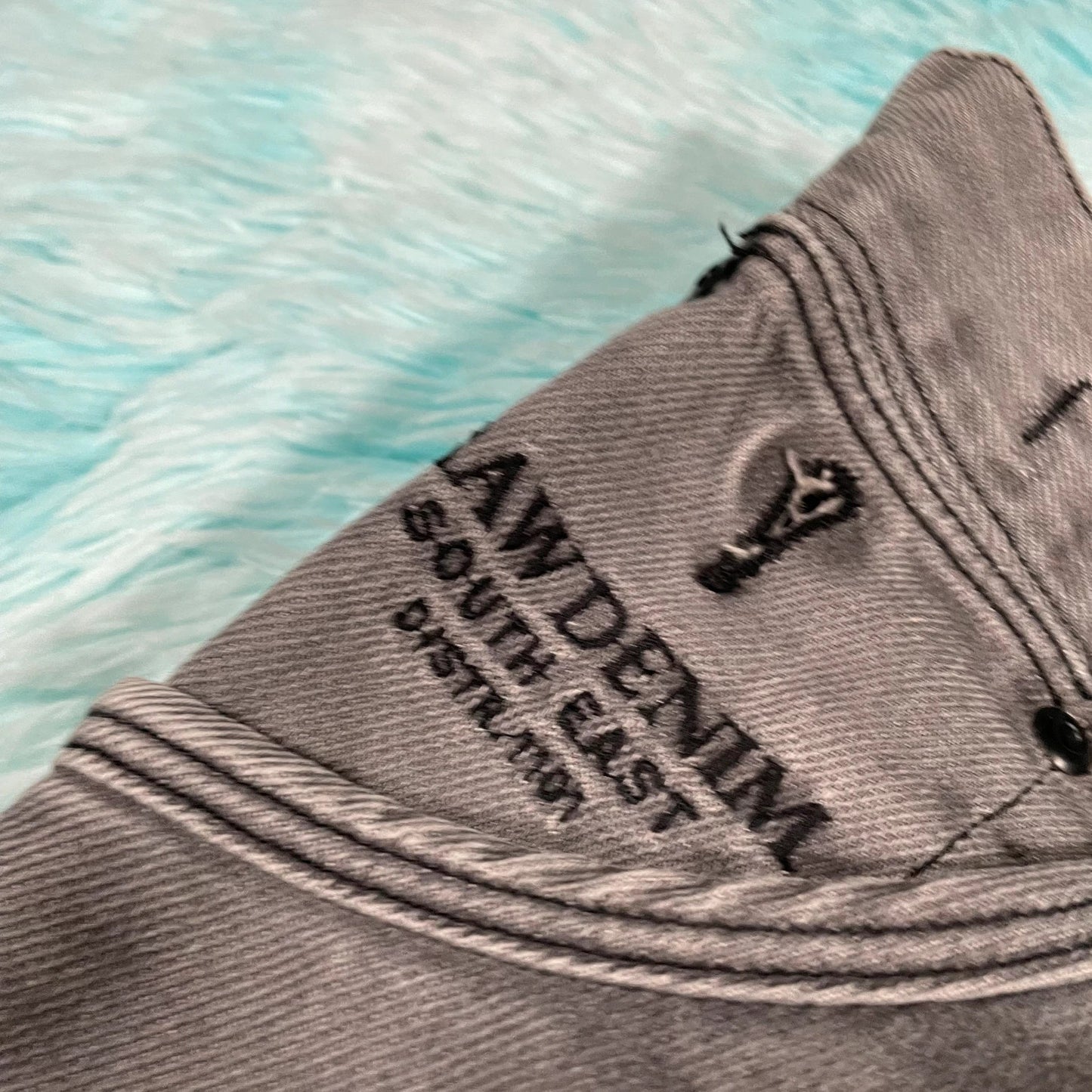 Grey G-Star Raw Biker Jeans - 32W 34L