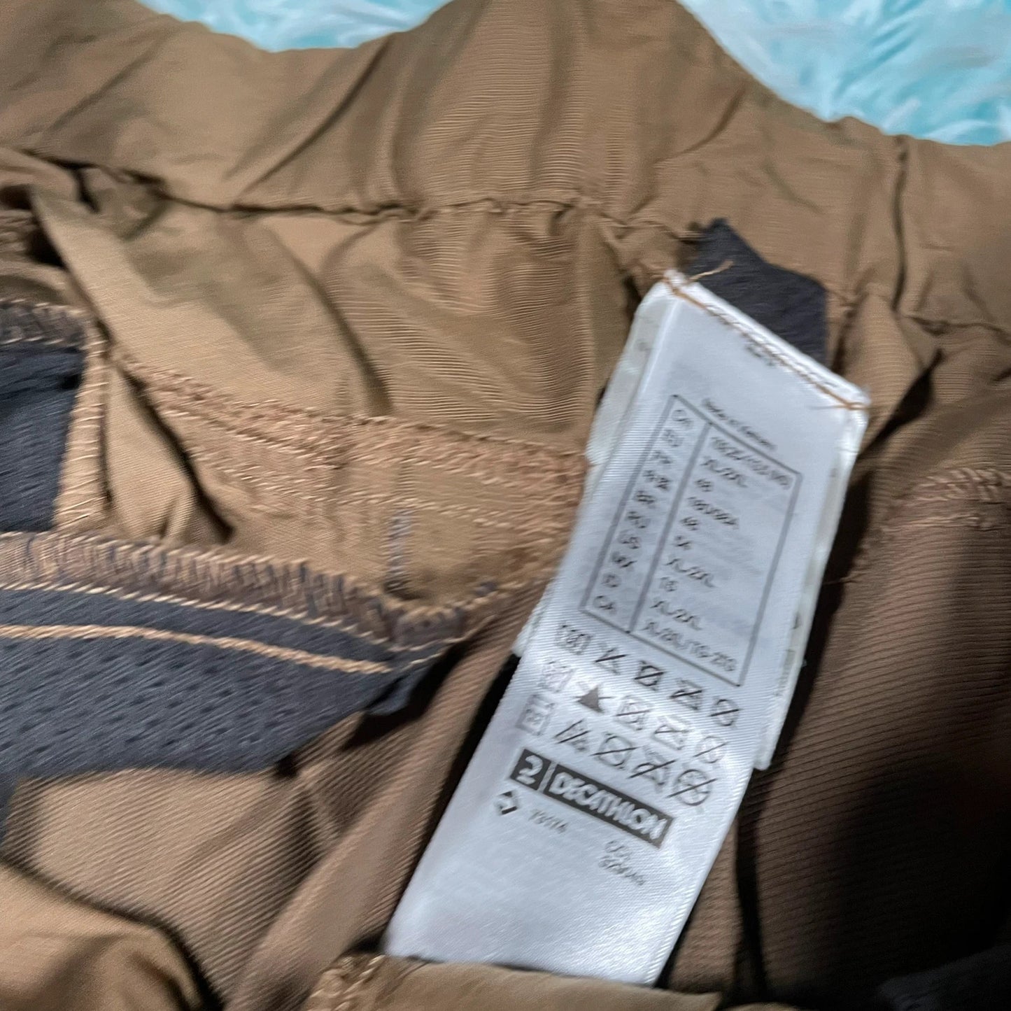 Brown Forclaz Hiking Shorts Decathlon - XL