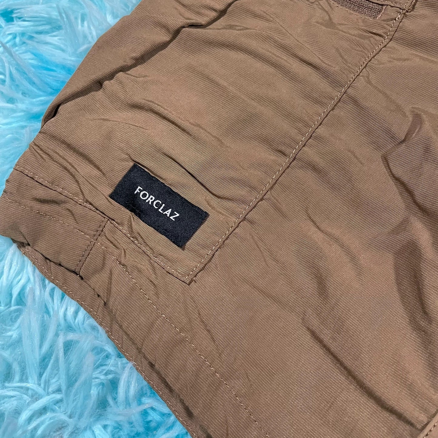 Brown Forclaz Hiking Shorts Decathlon - XL