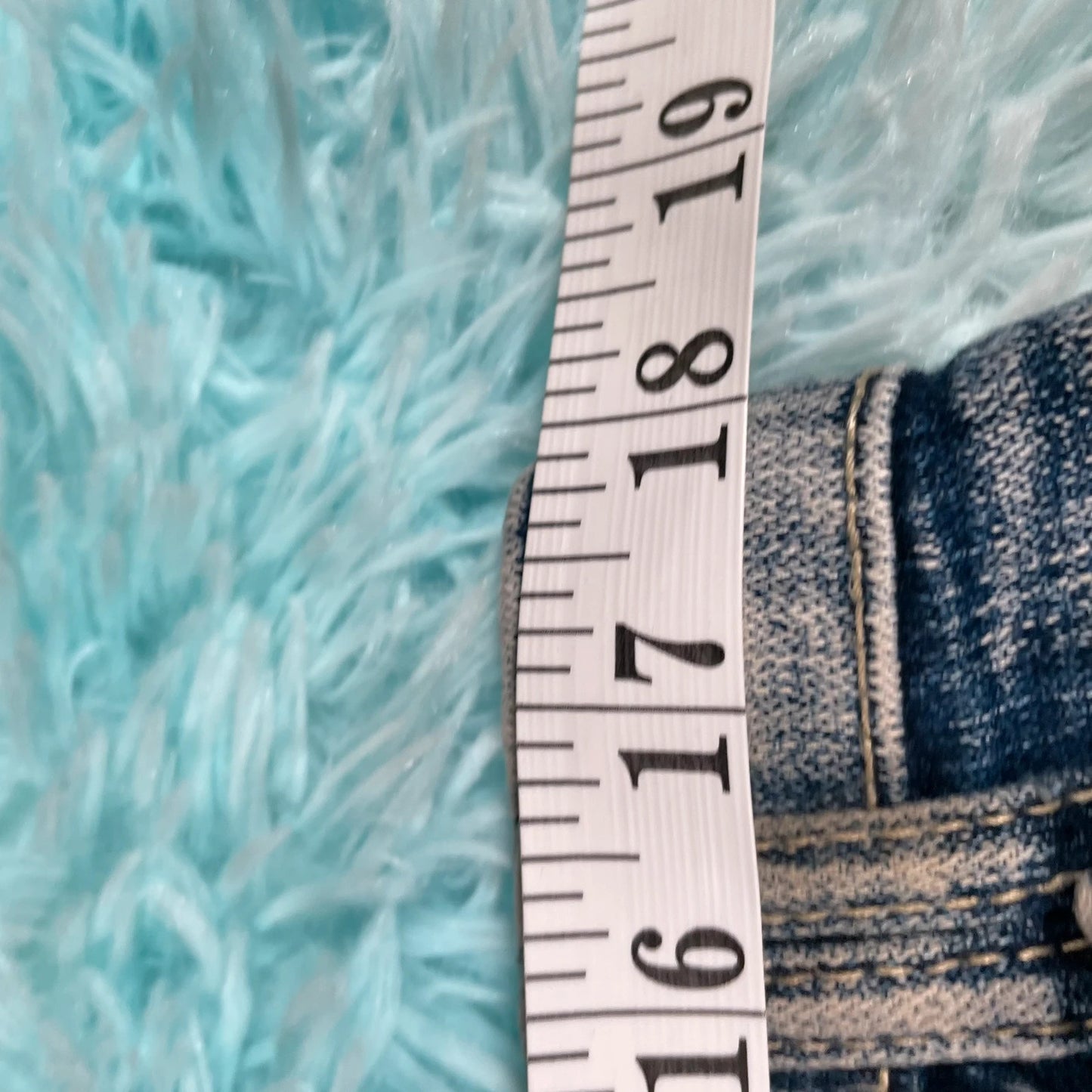 Vintage 00s Patterned Jeans Bootcut - Size 16
