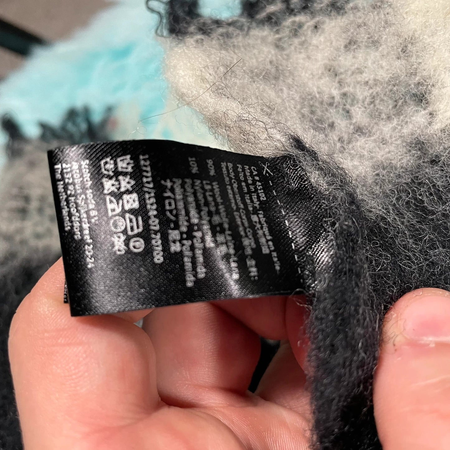 Black & White Maison Scotch & Soda Scarf