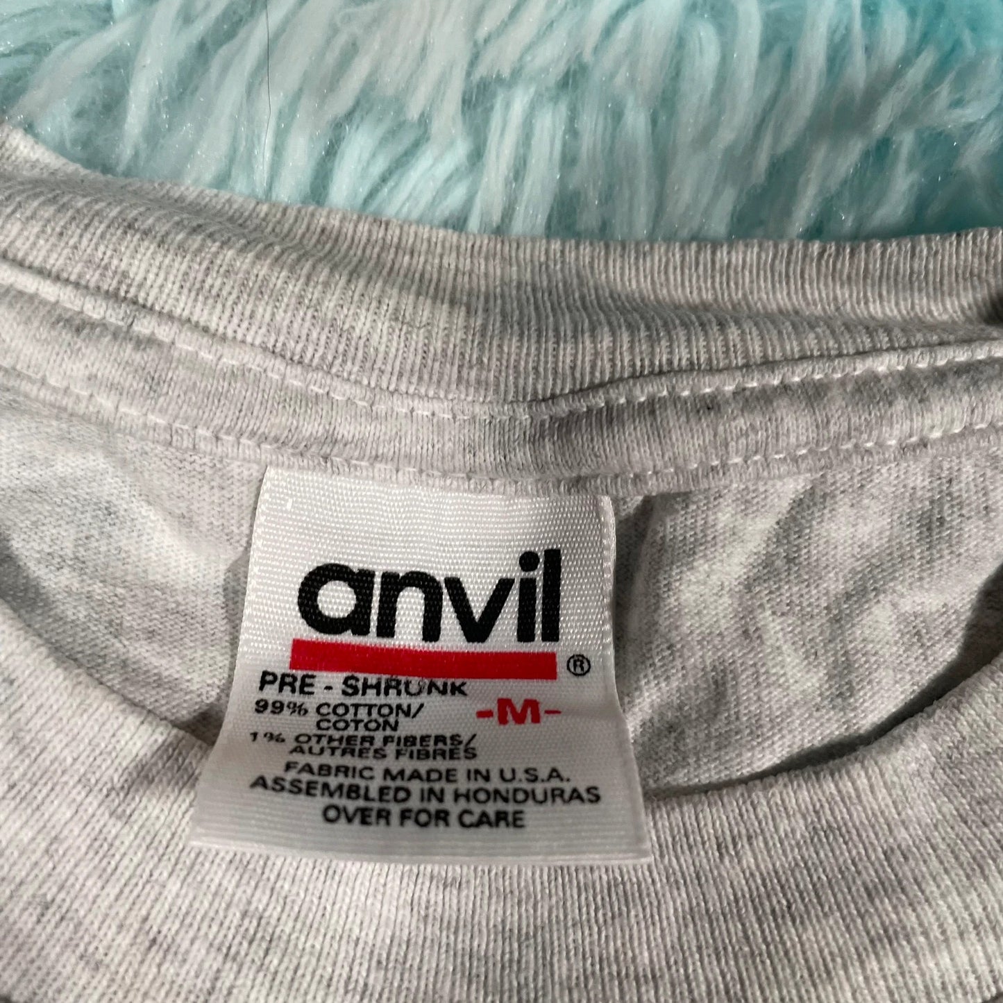 Vintage 90s Grey Myrtle Beach Graphic T Shirt - Medium