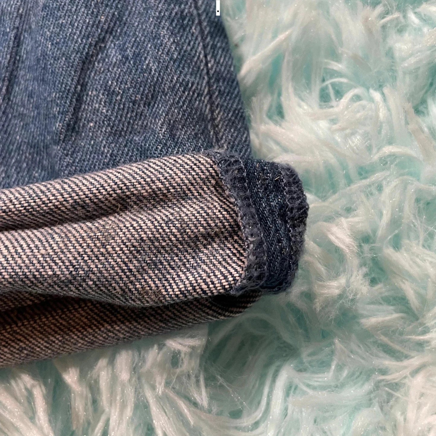 Blue Cos Jeans Loose Straight Selvedge - 30W 32L