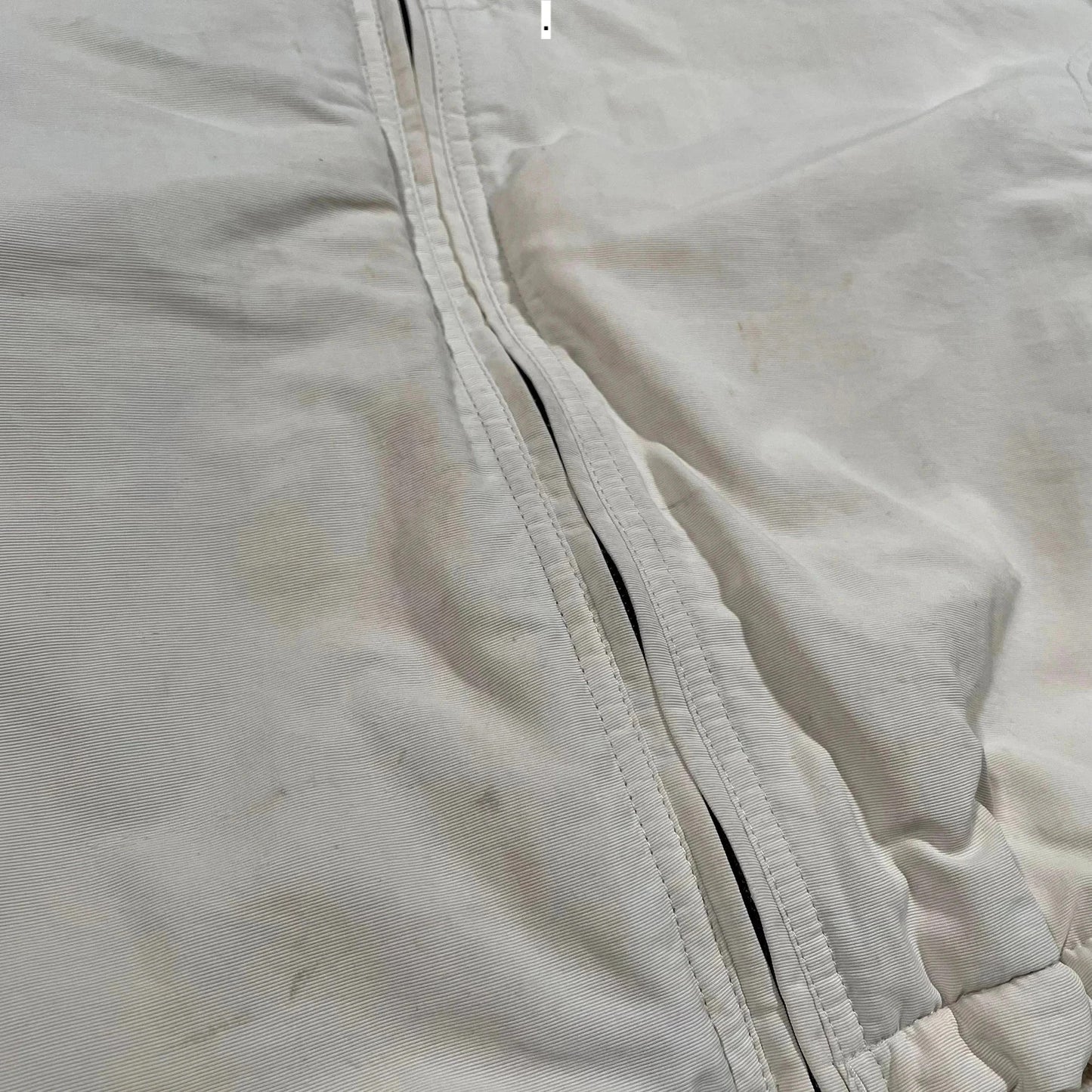 Vintage Cream Timberland Fleeced Windbreaker Jacket - Medium