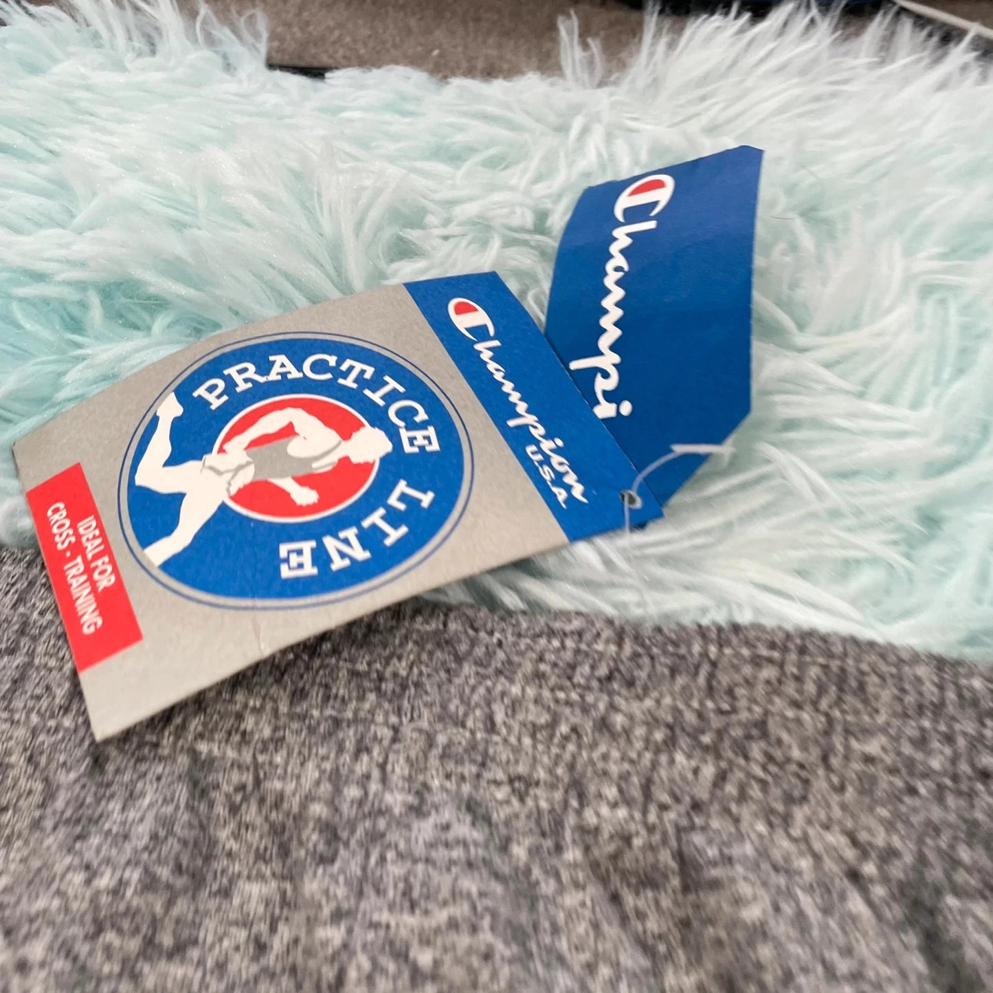 Vintage 90s Grey Champion Running Shorts - Medium