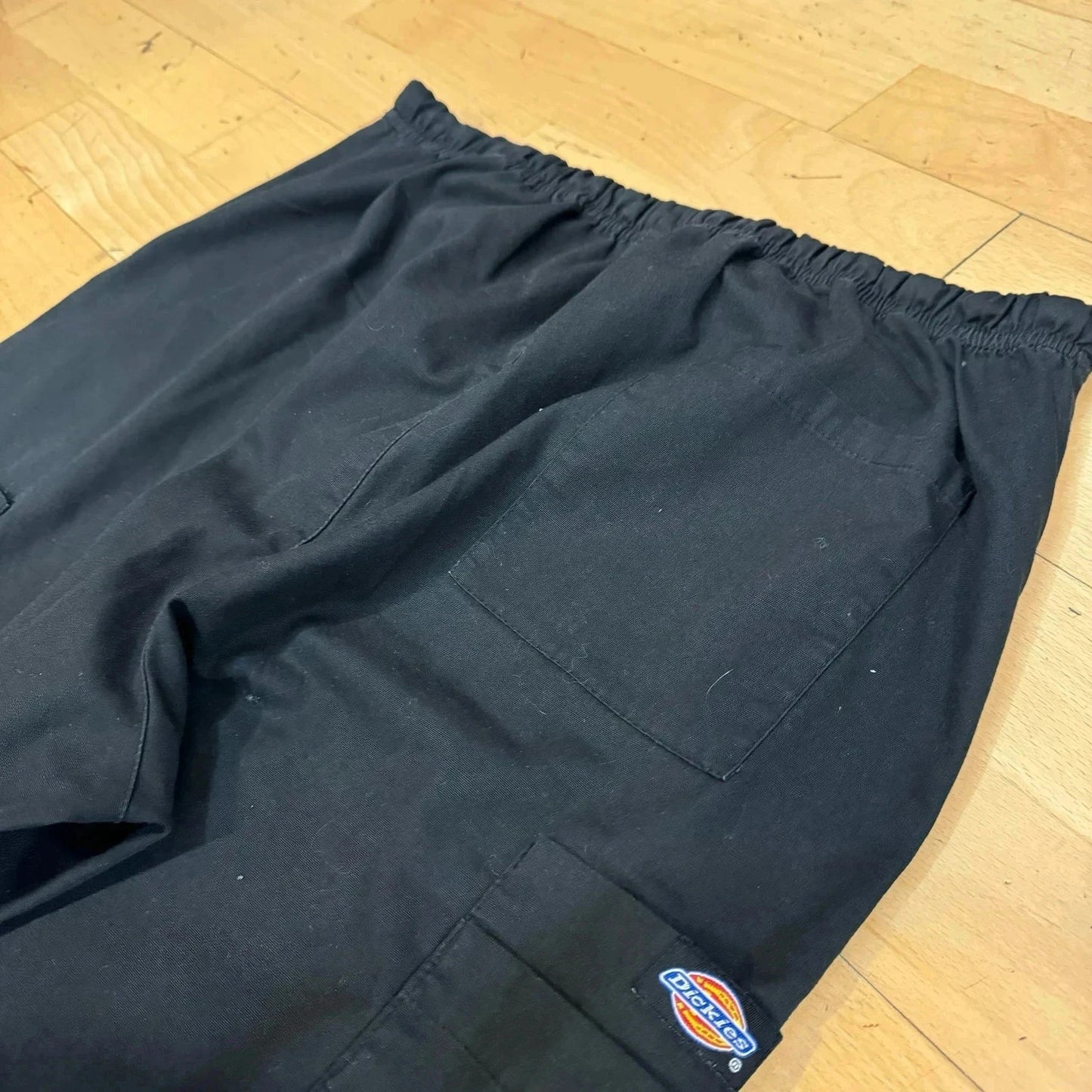 Black Dickies Relaxed Cargo Trousers - Small