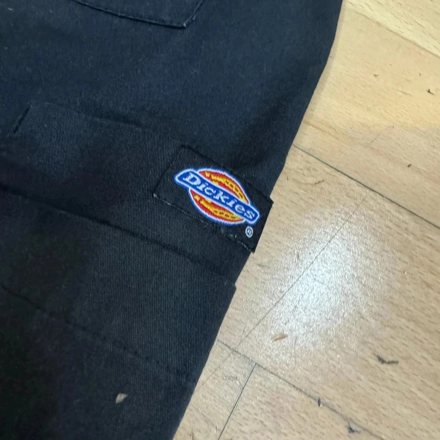 Black Dickies Relaxed Cargo Trousers - Small