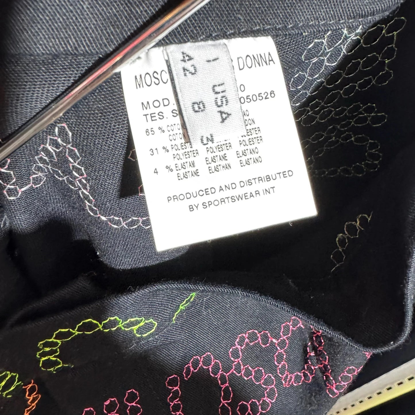 Vintage 00s Black Moschino Trousers - Size 8