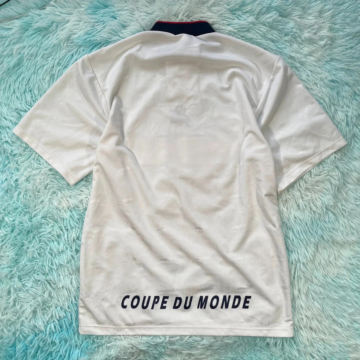 Vintage 90s France 98 World Cup Shirt - Medium