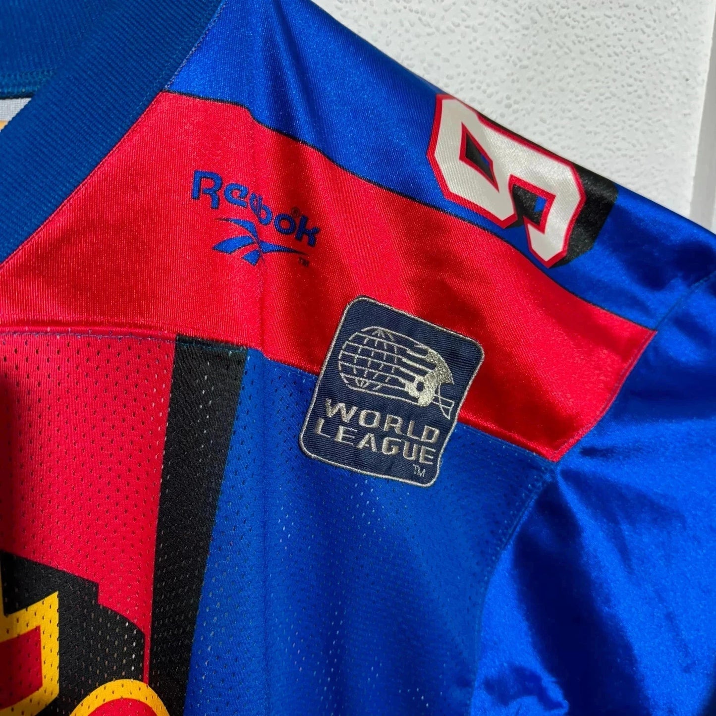 Vintage 1995 London Monarchs Reebok NFL Jersey - Medium