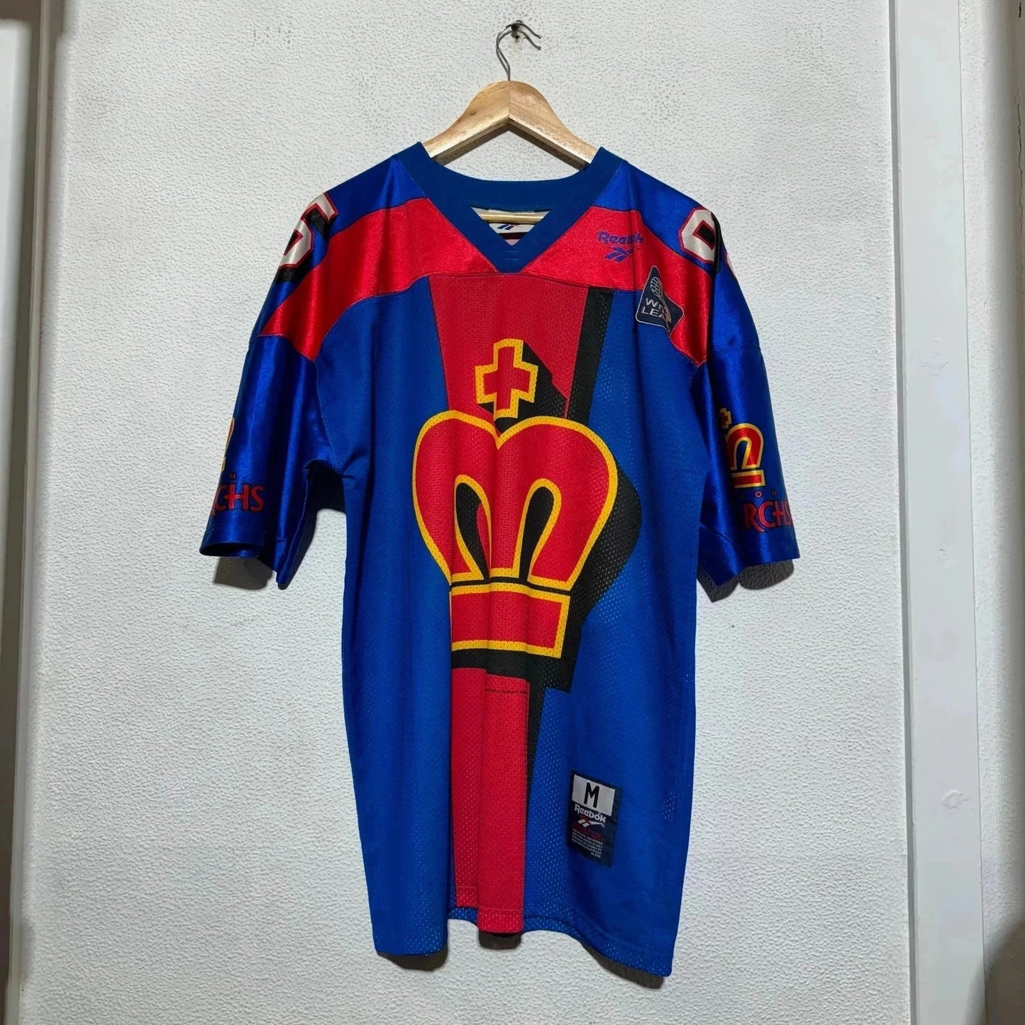 Vintage 1995 London Monarchs Reebok NFL Jersey - Medium